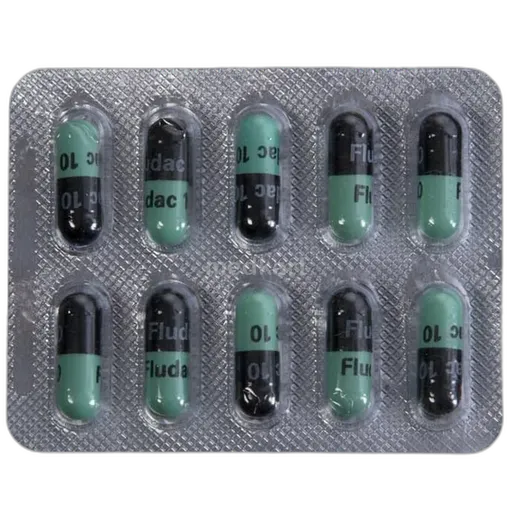 fludac 10mg capsule 10's